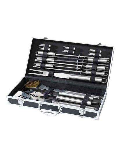 16pc BBQ Set in Aluminium Case