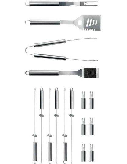 16pc BBQ Set in Aluminium Case