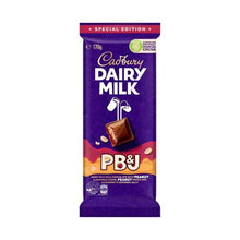CADBURY DAIRY MILK :PB&J CHOCOLATE BLOCK:.:170 GRAM
