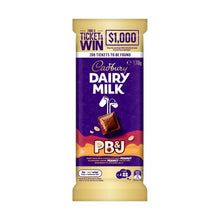 CADBURY DAIRY MILK :PB&J CHOCOLATE BLOCK:.:170 GRAM