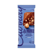 CADBURY & MORE BLOCK CHOCOLATE:MACADAMIA:.:195 GRAM
