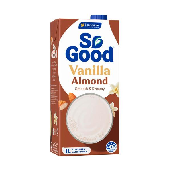 SANITARIUM SO GOOD ALMOND VANILLA LONG LIFE MILK