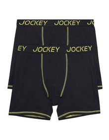Performance Active Midway Cotton 2 Pack in Black