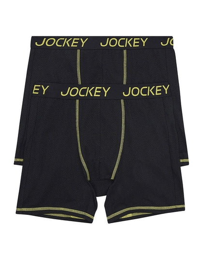 Performance Active Midway Cotton 2 Pack in Black