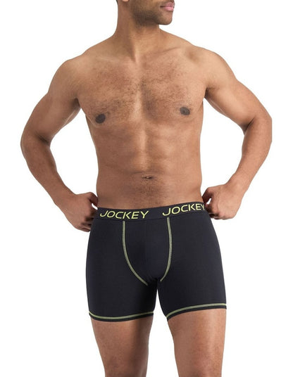 Performance Active Midway Cotton 2 Pack in Black