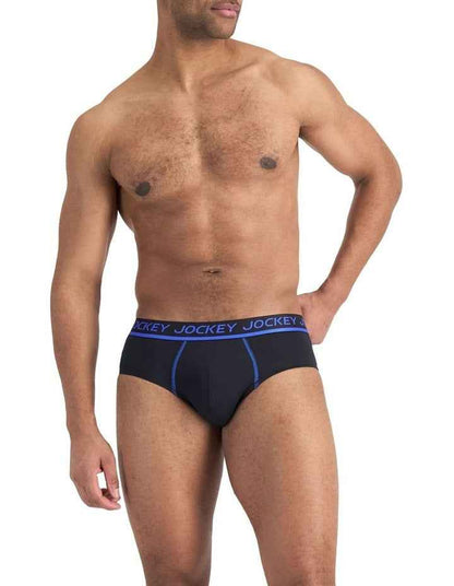 Performance Mesh Brief in Black