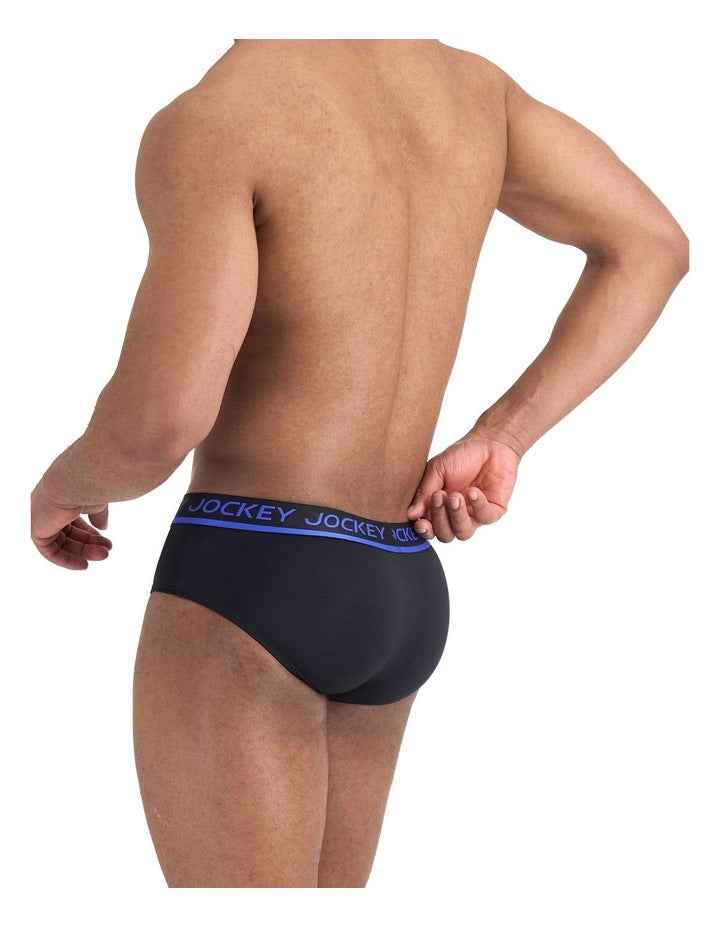 Performance Mesh Brief in Black