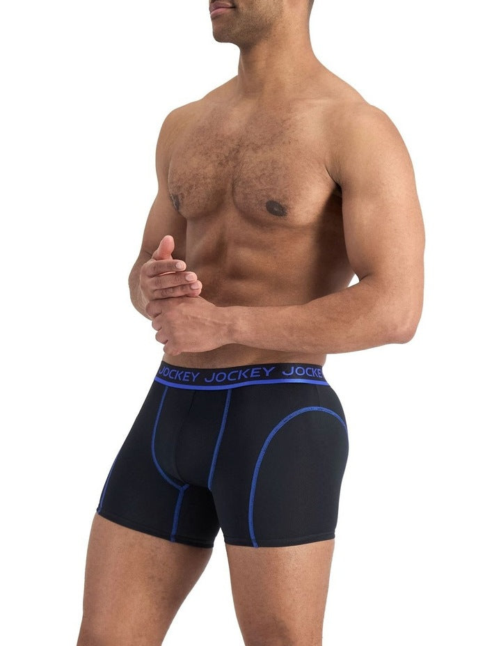 Performance Mesh Midway Trunks in Black