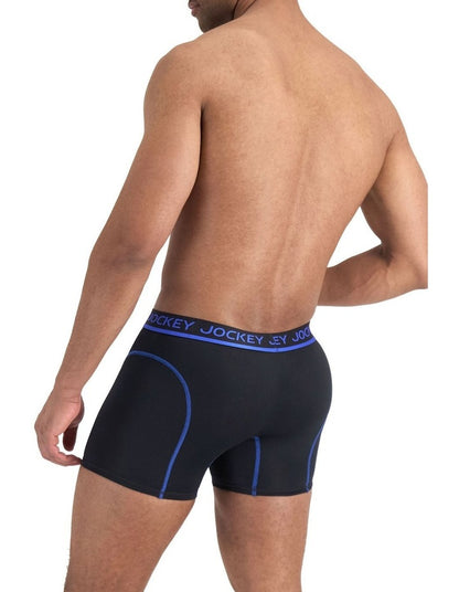 Performance Mesh Midway Trunks in Black