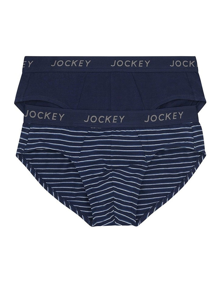 Comfort Classics Brief 2 Pack in Deepest Navy