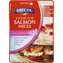 Safcol Salmon With Mild Red Chilli Pouch 100g