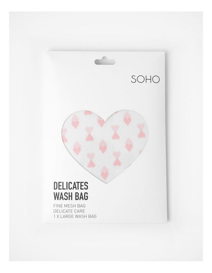 Washbag in Pink Hearts