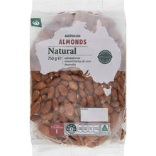 Woolworths Almonds Kernels 750g Pack