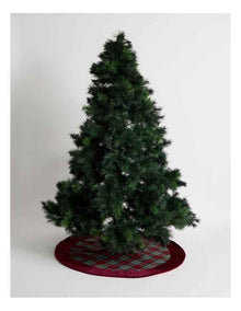 Heirloom Christmas Tartan Tree Skirt 120cm in Multi