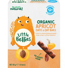 Little Bellies Organic Apricot Date & Oat Bar 5 Pack