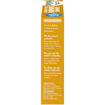 Little Bellies Organic Banana Date & Oat Bar 5 pack