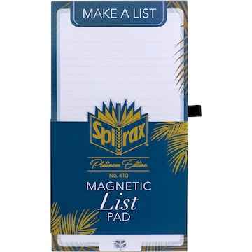 Spirax Platinum List Planner each