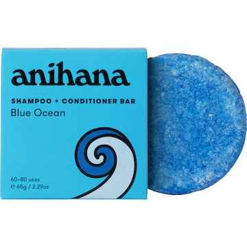 Anihana Shampoo & Conditioner Bar Blue Ocean 65g