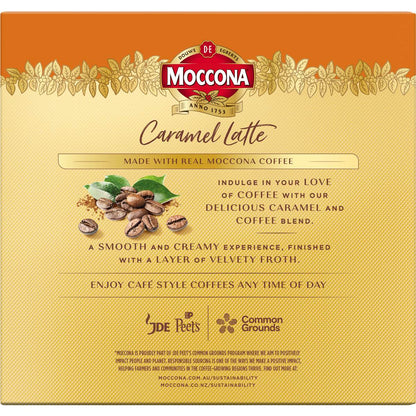 Moccona Coffee Sachets Caramel Latte 30 pack