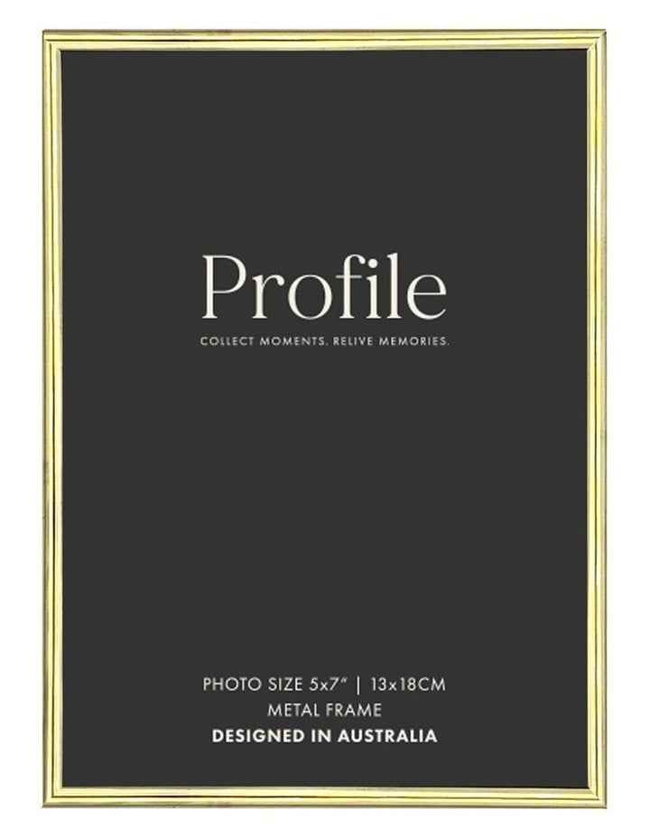 Habitat Metal Photo Frame 5x7 in Brass