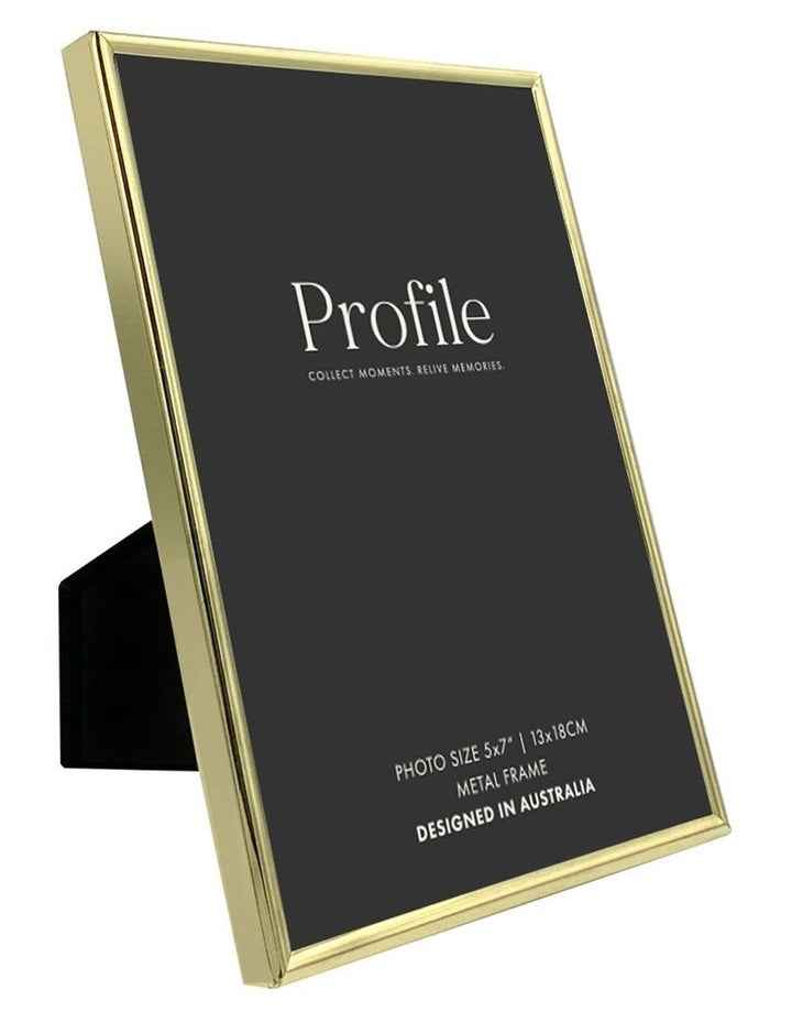Habitat Metal Photo Frame 5x7 in Brass