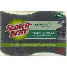 Scotch-Brite Heavy Duty Scourer & Sponge 3 pack