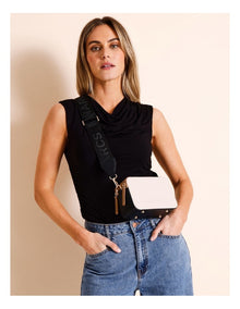 Budapest Camera Crossbody Bag in Ballerina Combo