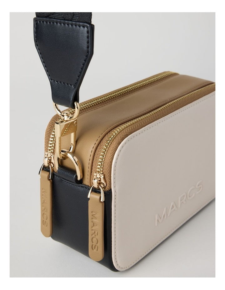 Budapest Camera Crossbody Bag in Ballerina Combo