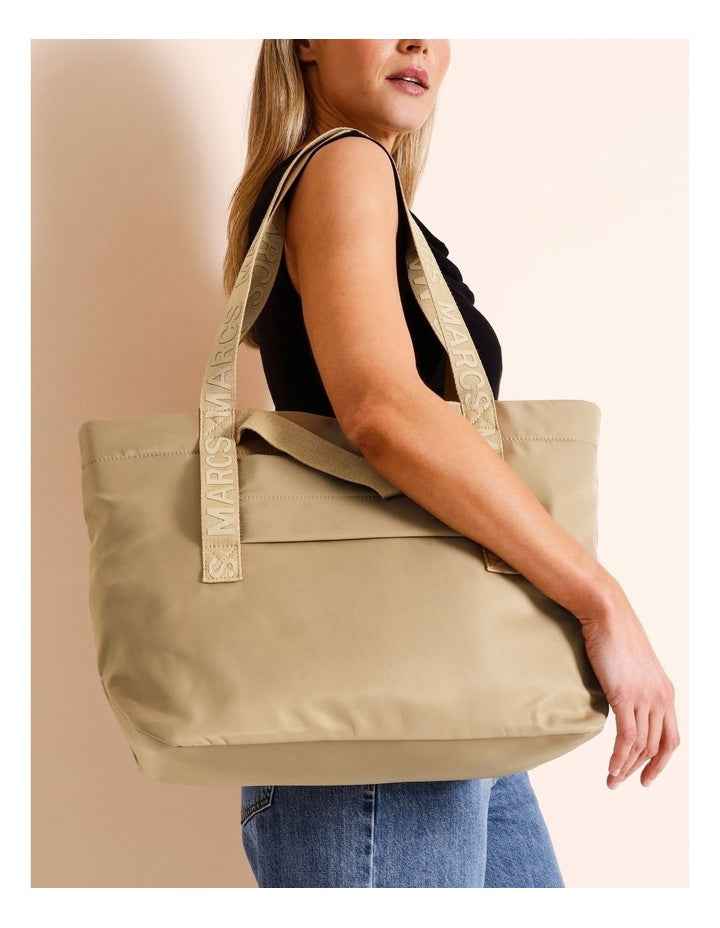 Valencia Tote Bag in Taupe
