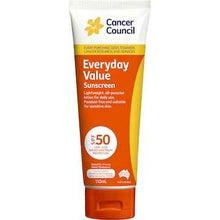 Cancer Council SPF 50 Everyday Value Sunscreen 110mL