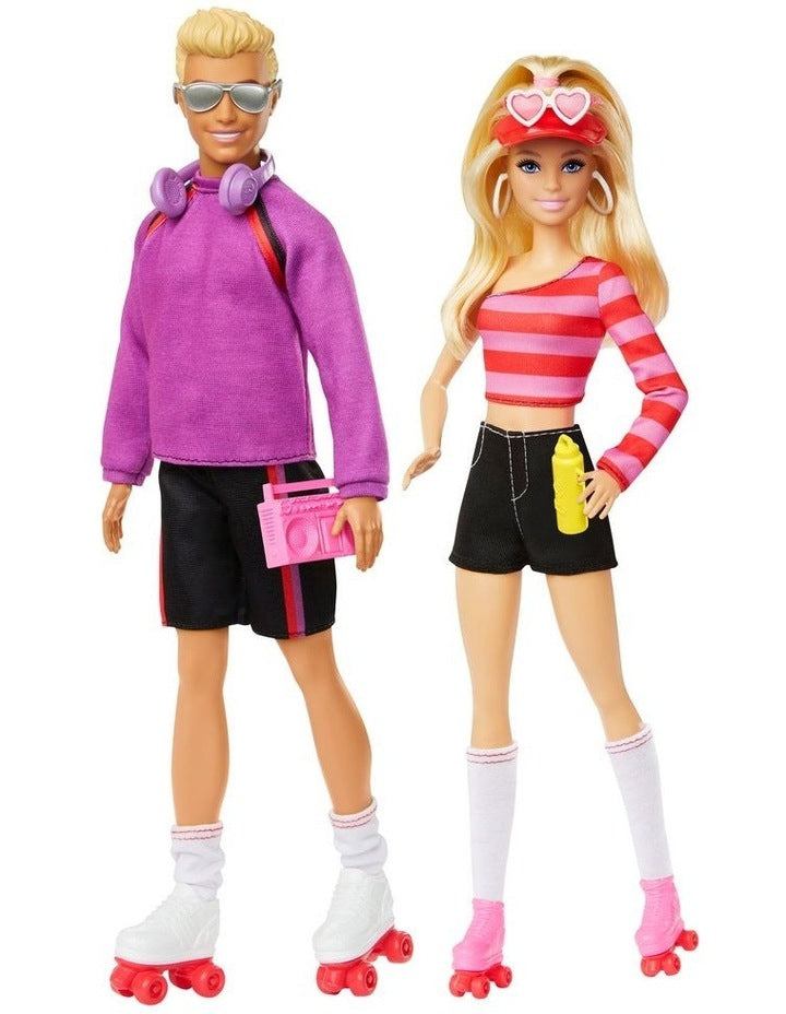 Fashionistas 65th Anniversary: Barbie & Ken Roller-Skating Fashion Dolls