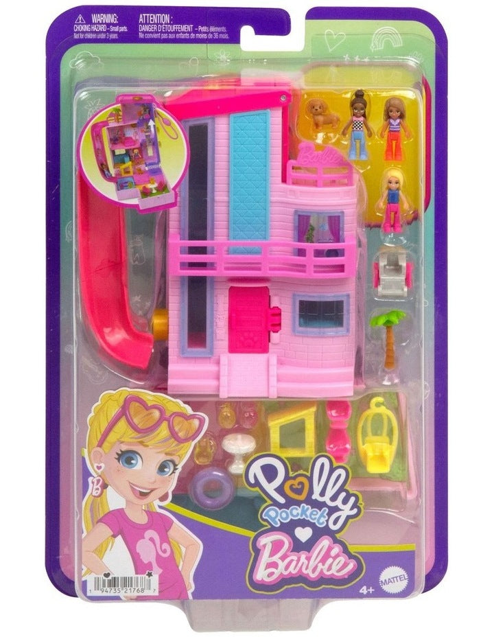 Barbie Dreamhouse Compact Dollhouse Playset