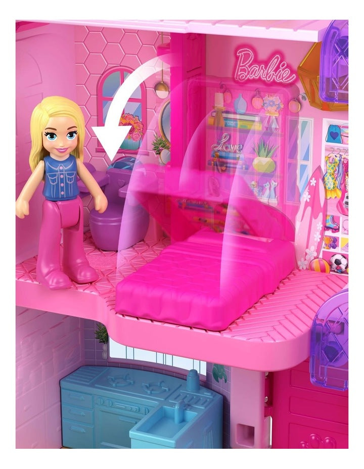 Barbie Dreamhouse Compact Dollhouse Playset