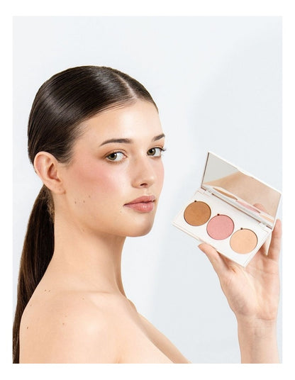 Glow Palette Trio 3g Powder Compact Cool