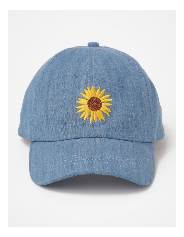 Sunflower Cap in Denim