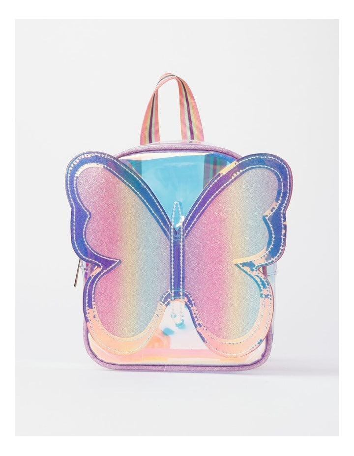 Hologram Butterfly Backpack in Multi