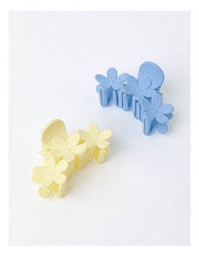 Flower Claw Clips 2 Pack in Multi