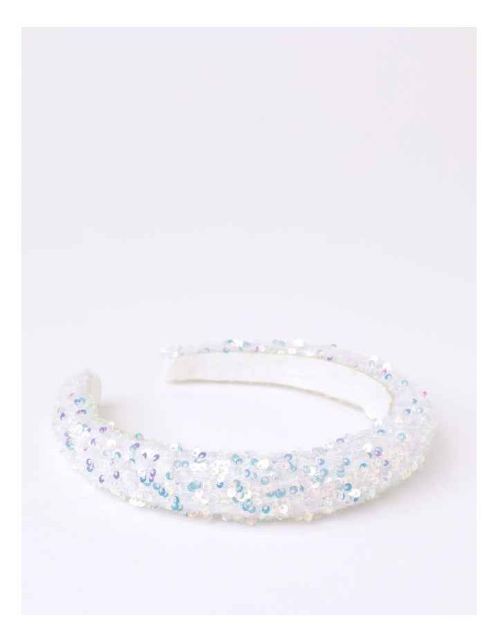 Iridescent Sequin Headband in Multi