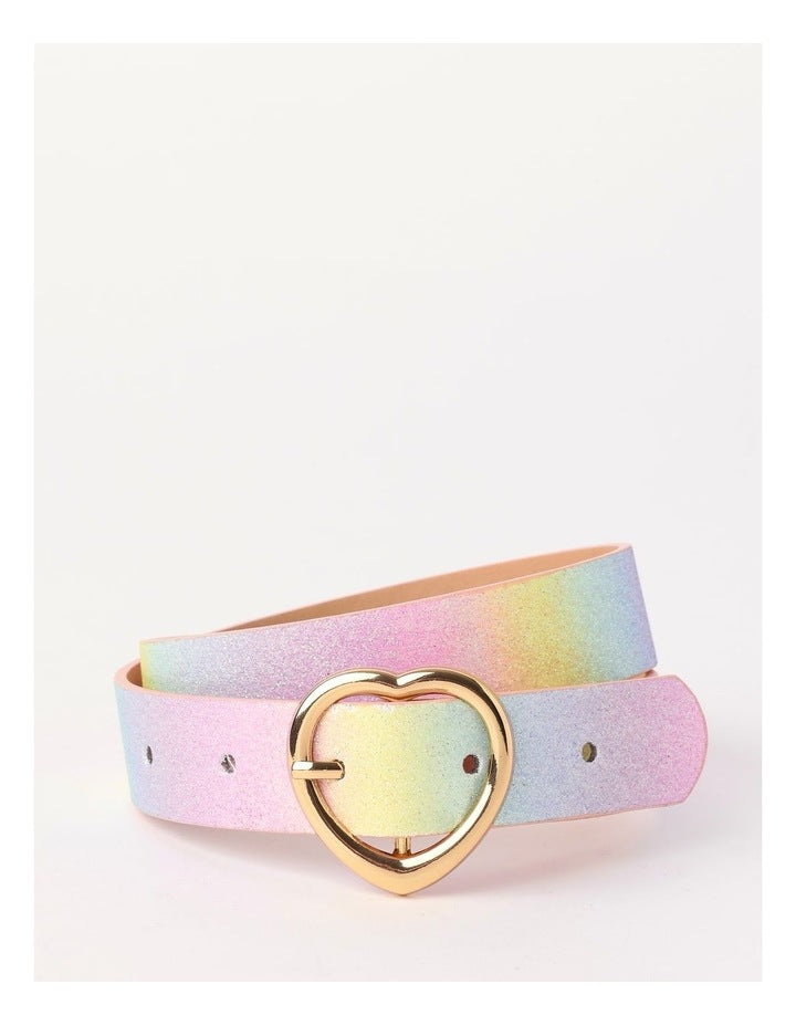 Ombre Rainbow Belt in Multi