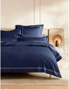 1200TC PALAIS LUX STANDARD PILLOWCASE PAIR IN MIDNIGHT
