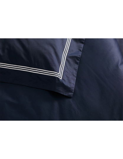 1200TC PALAIS LUX STANDARD PILLOWCASE PAIR IN MIDNIGHT