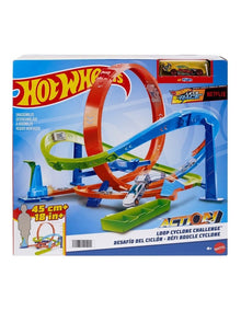 Hot Wheels Action Loop Cyclone Challenge Track Set