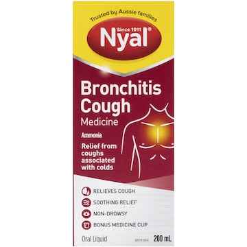 Nyal Cough Syrups Bronchitis Mix 200mL