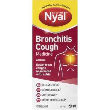Nyal Cough Syrups Bronchitis Mix 200mL