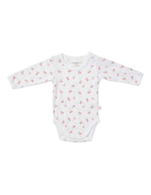 Long Sleeve Bodysuit 2 Pack in Pink