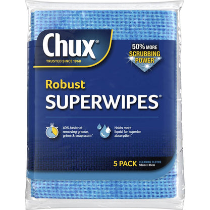 Chux Robust Superwipes 5 Pack
