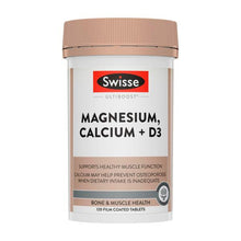 SWISSE ULTIBOOST MAGNESIUM CALCIUM + VITAMIN D3 TABLETS
