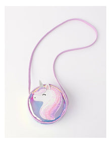Iridescent Unicorn Crossbody Bag in Multi