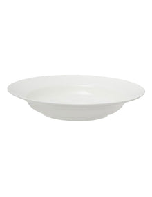 White Basics Rim Soup Bowl 23cm
