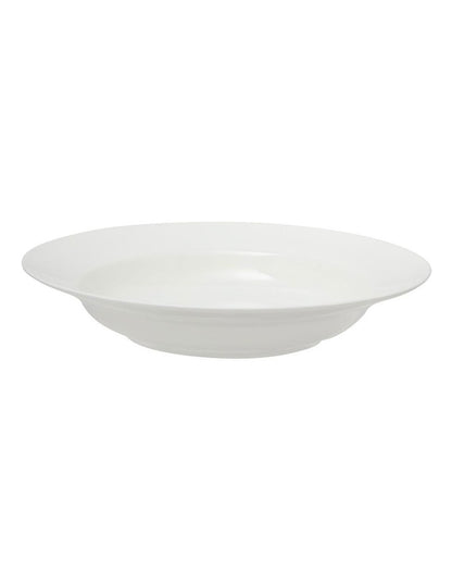 White Basics Rim Soup Bowl 23cm